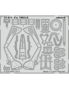 Fw 190A-8 for Eduard, 1/72 - Eduard Accessories 72611