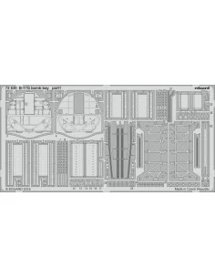 B-17G bomb bay for Airfix, 1/72 - Eduard Accessories 72630