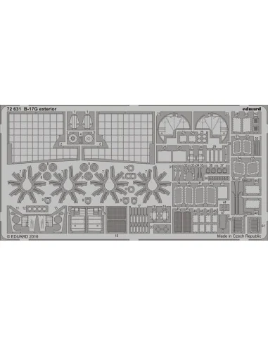 B-17G exterior for Airfix, 1/72 - Eduard Accessories 72631