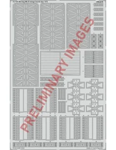 Stirling Mk.III wings bomb bays, 1/72 - Eduard Accessories 72724
