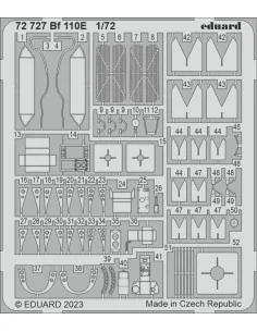 Bf 110E 1/72 for EDUARD, 1/72 - Eduard Accessories 72727