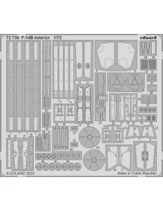 F-14B exterior 1/72 ACADEMY, 1/72 - Eduard Accessories 72730