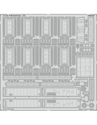 B-29 bomb bay 1/72 HOBBY 2000 / ACADEMY, 1/72 - Eduard Accessories ...