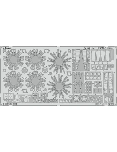 [NO_DESC] PBM-5A exterior 1/72 ACADEMY, 1/72 - Eduard Accessories 7...