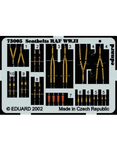 Seatbelts RAF WW.II, 1/72 - Eduard Accessories 73005