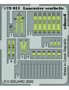 Lancaster seatbelts 73011, 1/72 - Eduard Accessories 73011