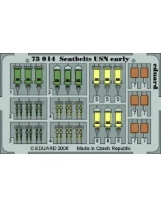 Seatbelts USN early, 1/72 - Eduard Accessories 73014