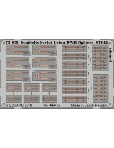 Seatbelts Soviet Union WWII fightersSTEE, 1/72 - Eduard Accessories...