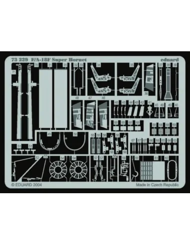 F-18F Super Hornet, 1/72 - Eduard Accessories 73229