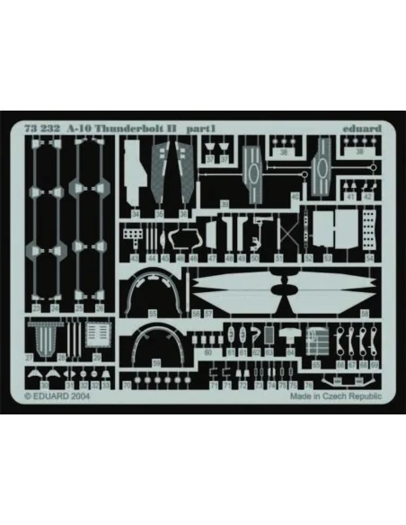 [NO_DESC] A-10 Thunderbolt II, 1/72 - Eduard Accessories 73232