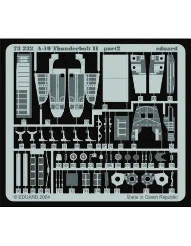 A-10 Thunderbolt II, 1/72 - Eduard Accessories 73232