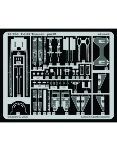 F-14A Tomcat, 1/72 - Eduard Accessories 73234