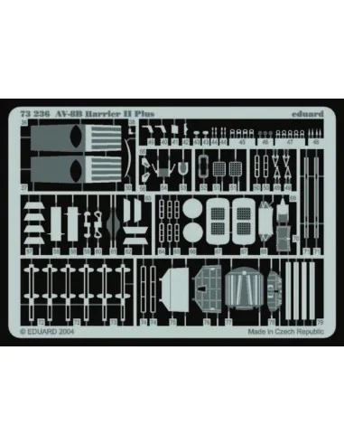 AV-8B Harrier II Plus, 1/72 - Eduard Accessories 73236