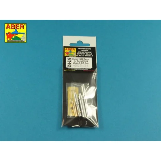 85mm 2A62 Barrem for Soviet 2S14 Zhalo-S A/T Gun, 1/35 - Aber Model... 85mm 2A62 Barrem for Soviet 2S14 Zhalo-S A/T Gun, 1/35 - Aber Model...