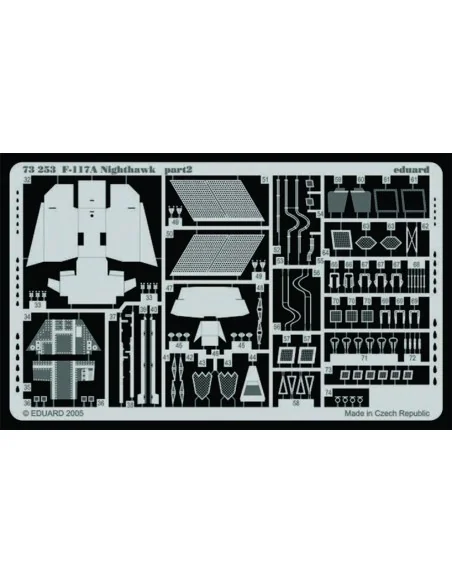 F-117 A Nighthawk, 1/72 - Eduard Accessories 73253