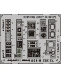 B-17G front interior for Revell, 1/72 - Eduard Accessories 73382