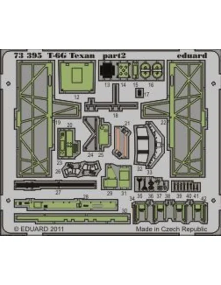 T-6G Texan for Academy, 1/72 - Eduard Accessories 73395
