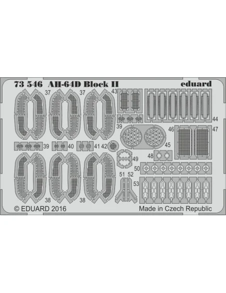 AH-64D Block II for Academy, 1/72 - Eduard Accessories 73546