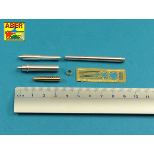 85mm 2A62 Barrem for Soviet 2S14 Zhalo-S A/T Gun - Aber Models 35 L...