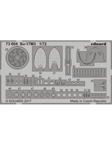 [NO_DESC] Su-17M3 for Modelsvit, 1/72 - Eduard Accessories 73604