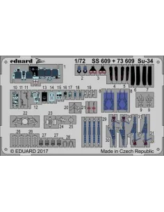 Su-34 for Trumpeter, 1/72 - Eduard Accessories 73609