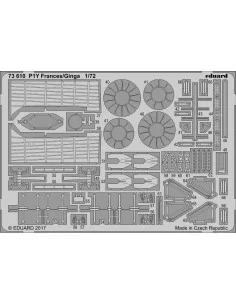 P1Y Frances/Ginga for Hasegawa, 1/72 - Eduard Accessories 73610 2