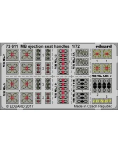 MB ejection seat handles, 1/72 - Eduard Accessories 73611