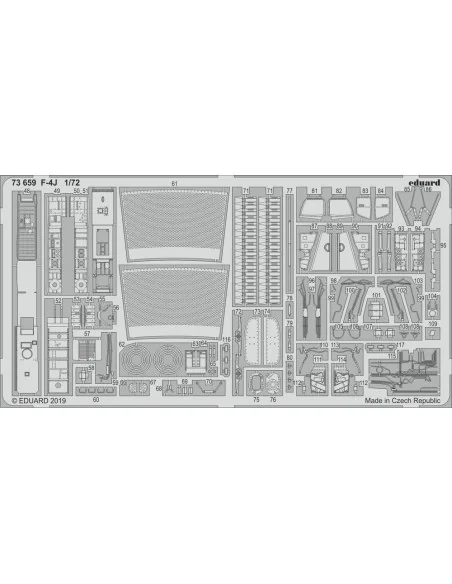 F-4J for Academy, 1/72 - Eduard Accessories 73659