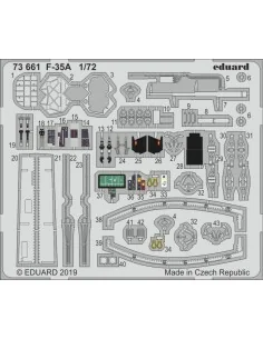F-35A for Hasegawa, 1/72 - Eduard Accessories 73661