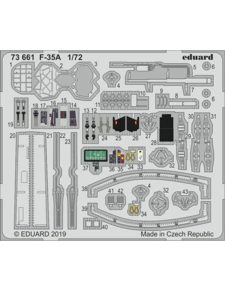 F-35A for Hasegawa, 1/72 - Eduard Accessories 73661