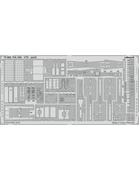 F/A-18A for Academy, 1/72 - Eduard Accessories 73663