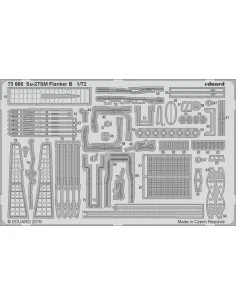 Su-27SM Flanker B for Zvezda, 1/72 - Eduard Accessories 73665