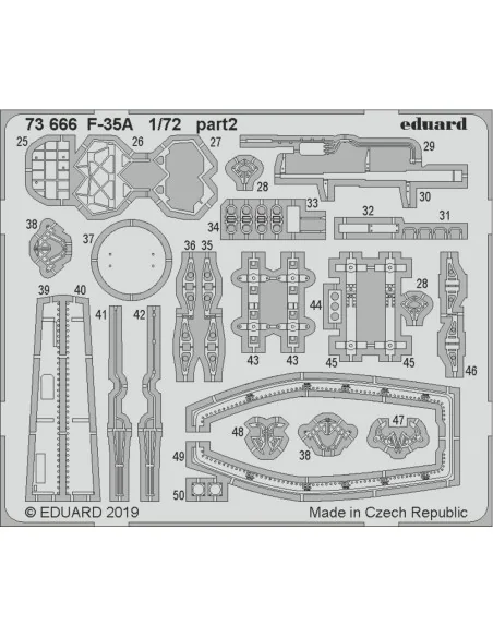 [NO_DESC] F-35A for Academy, 1/72 - Eduard Accessories 73666