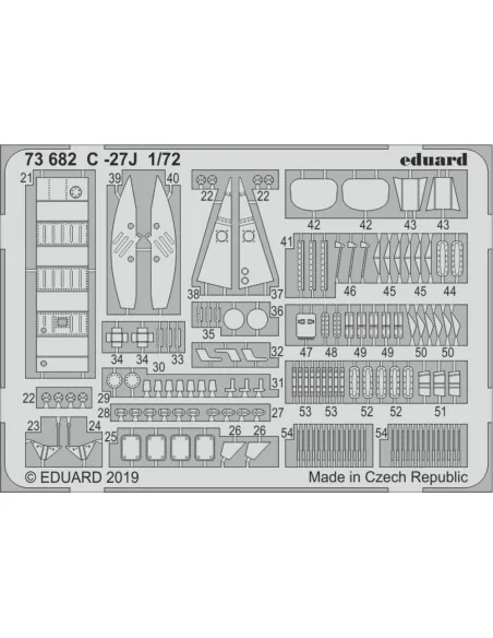 C-27J for Italeri, 1/72 - Eduard Accessories 73682