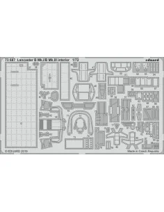 Lancaster B Mk.I/B Mk.III interior for Airfix, 1/72 - Eduard Access...