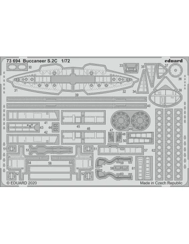 Buccaneer S.2C for Airfix, 1/72 - Eduard Accessories 73694