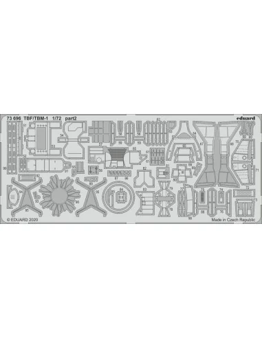 [NO_DESC] TBF/TBM-1 Avenger for Hasegawa, 1/72 - Eduard Accessories...