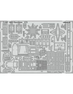 SBD Dauntless for Hasegawa, 1/72 - Eduard Accessories 73697