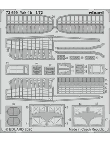 [NO_DESC] Yak-1b for Arma Hobby, 1/72 - Eduard Accessories 73699