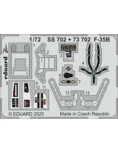 F-35B for Italeri, 1/72 - Eduard Accessories 73702