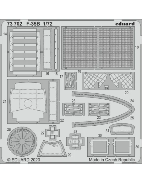 [NO_DESC] F-35B for Italeri, 1/72 - Eduard Accessories 73702