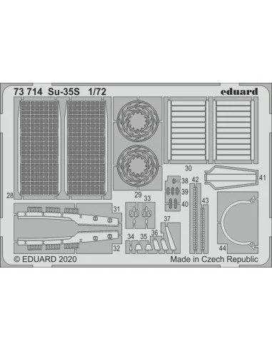 Su-35S for Great Wall Hobby, 1/72 - Eduard Accessories 73714