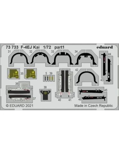 F-4EJ Kai, 1/72 - Eduard Accessories 73733