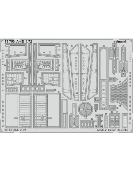 [NO_DESC] A-4E 1/72 for FUJIMI / HOBBY 2000, 1/72 - Eduard Accessor...