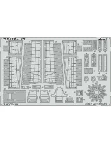 F4F-4, for ARMA HOBBY, 1/72 - Eduard Accessories 73755