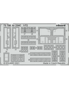 Ar 234C, for HOBBY 2000 / DRAGON, 1/72 - Eduard Accessories 73756