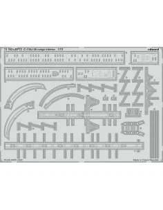 C-130J-30 cargo interior for ZVEZDA, 1/72 - Eduard Accessories 73762 2