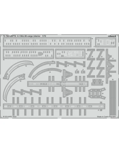[NO_DESC] C-130J-30 cargo interior for ZVEZDA, 1/72 - Eduard Access...