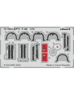 F-4D for FINE MOLDS, 1/72 - Eduard Accessories 73764