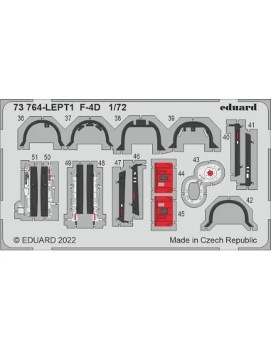 F-4D for FINE MOLDS, 1/72 - Eduard Accessories 73764